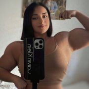 Teen muscle girl Fitness girl Oriya